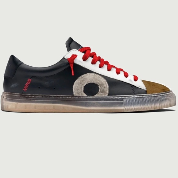 Oliver Cabell Low 1 Exotic Italian Leather Suede  Cushioned Comfort Size 36/6 - Picture 1 of 17